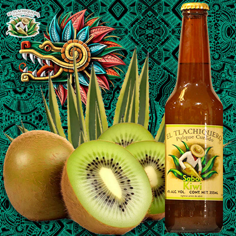botella de kiwi