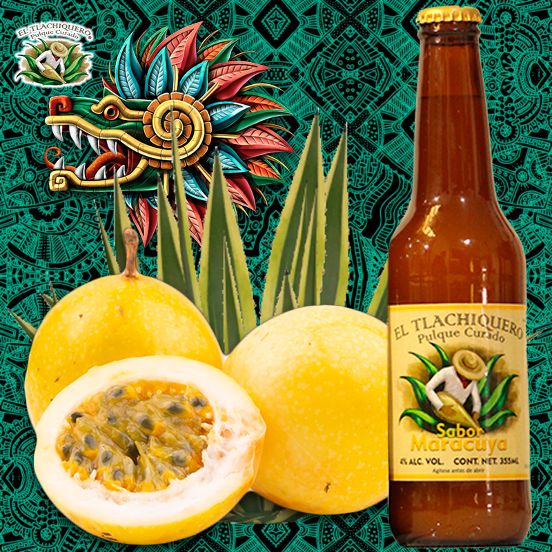botella de maracuya